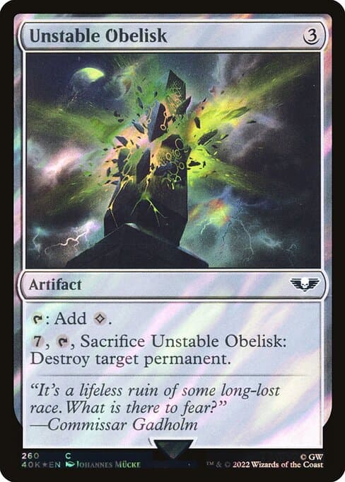 Unstable Obelisk from Warhammer 40,000 Commander (Common)