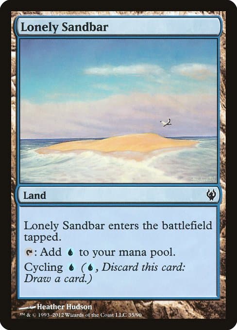 Lonely Sandbar (Common)