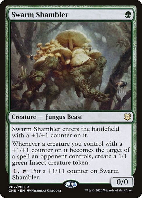 Swarm Shambler from Zendikar Rising Promos (Rare)