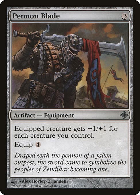 Pennon Blade from Rise of the Eldrazi (Uncommon)