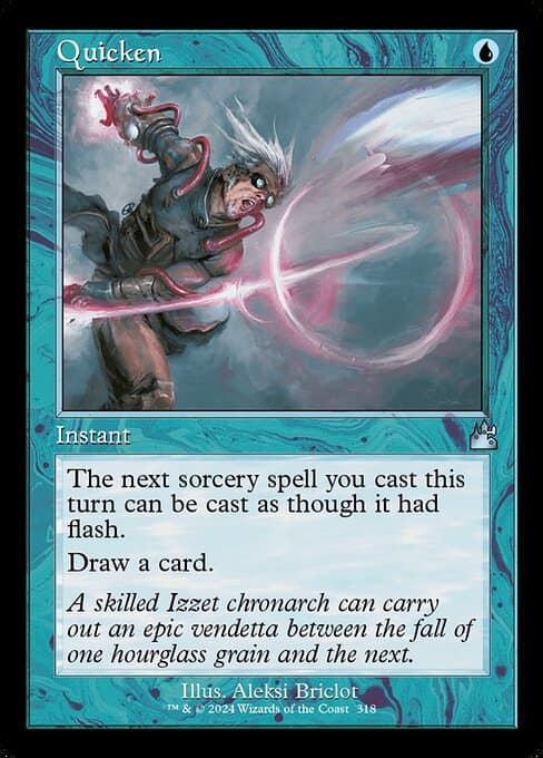 Quicken from Ravnica Remastered (Uncommon)