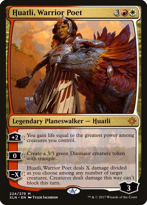 Huatli, Warrior Poet from Ixalan (Mythic)
