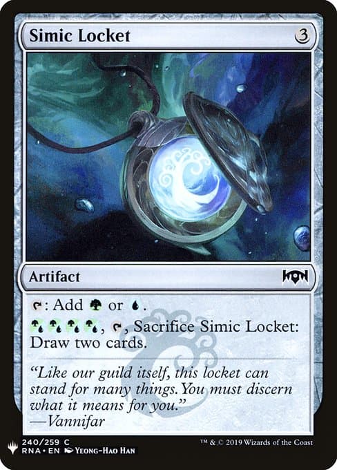 Simic Locket from The List (Common)