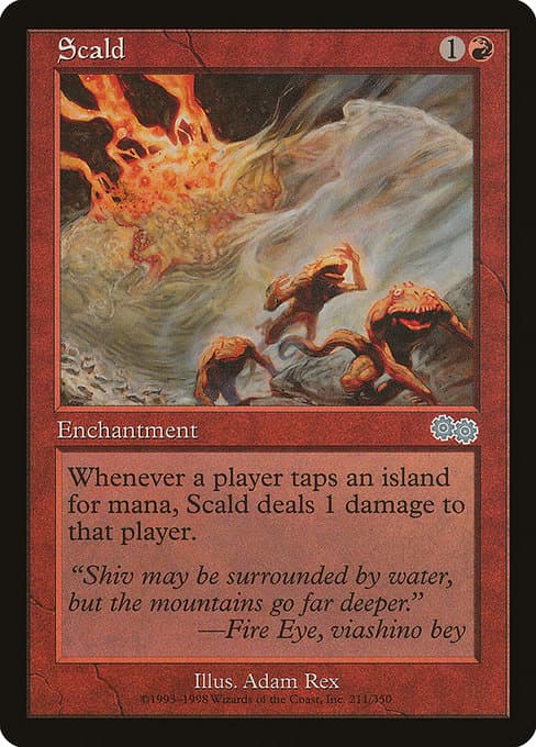 Scald from Urza's Saga (Uncommon)