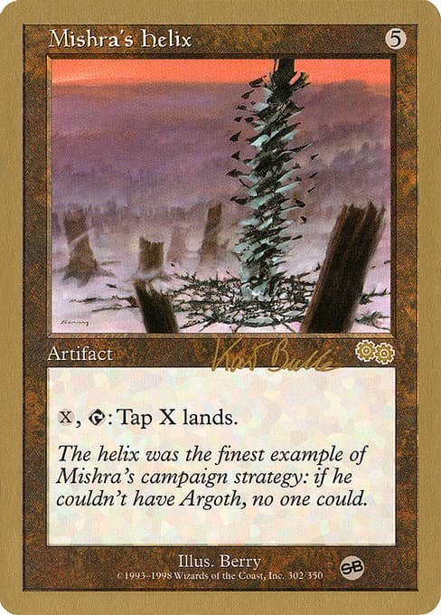 Mishra's Helix from World Championship Decks 1999 (Rare)