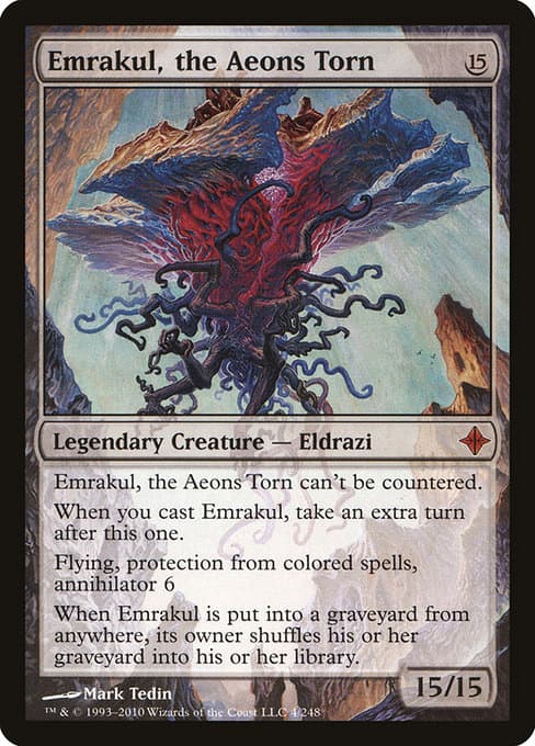 Emrakul, the Aeons Torn from Rise of the Eldrazi (Mythic)
