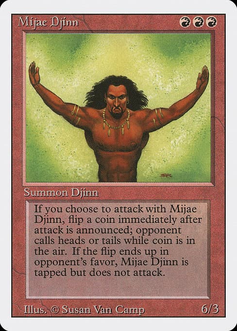 Mijae Djinn from Revised Edition (Rare)