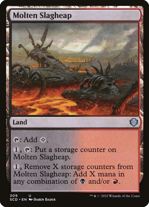 Molten Slagheap from Starter Commander Decks (Uncommon)