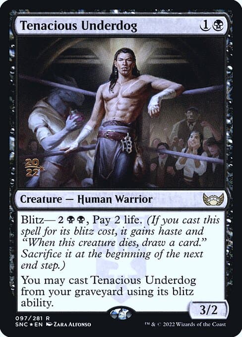 Tenacious Underdog from Streets of New Capenna Promos (Rare)