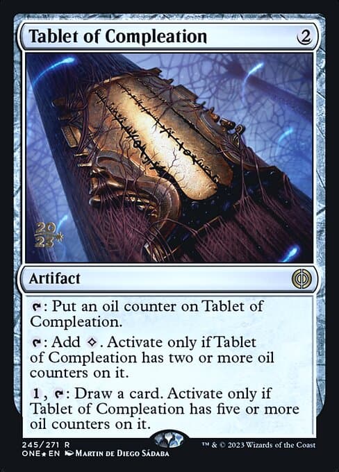 Tablet of Compleation from Phyrexia: All Will Be One Promos (Rare)