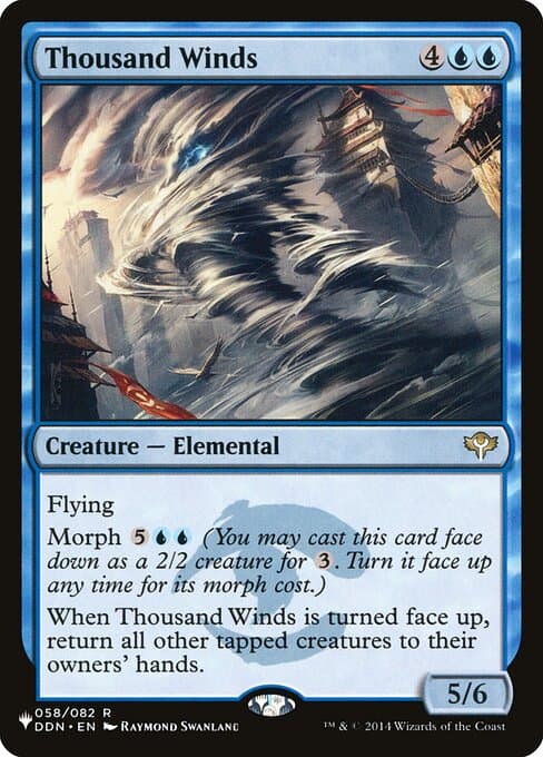 Thousand Winds from The List (Rare)