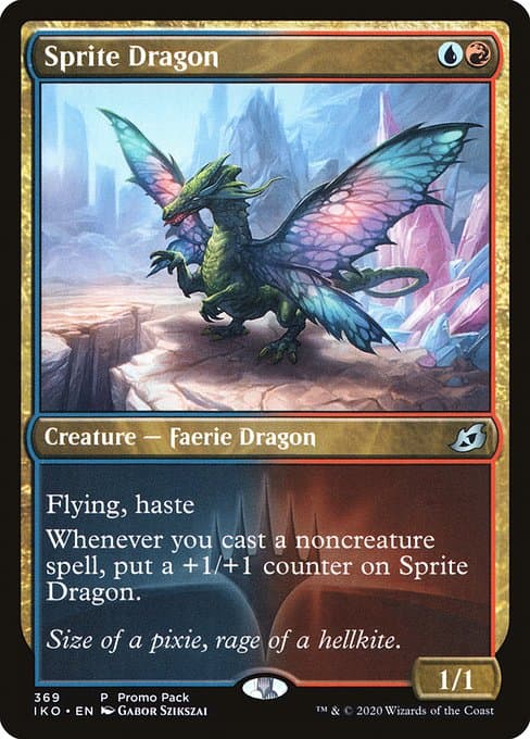 Sprite Dragon from Ikoria: Lair of Behemoths (Uncommon)