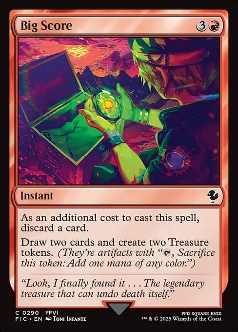 Big Score from Final Fantasy Commander (Common)