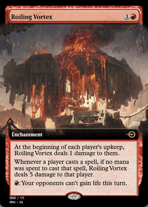 Roiling Vortex from Magic Online Promos (Rare)