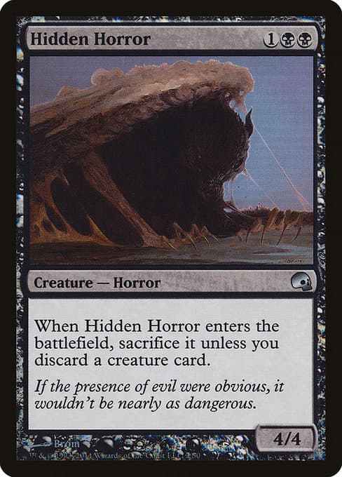 Hidden Horror (Uncommon)