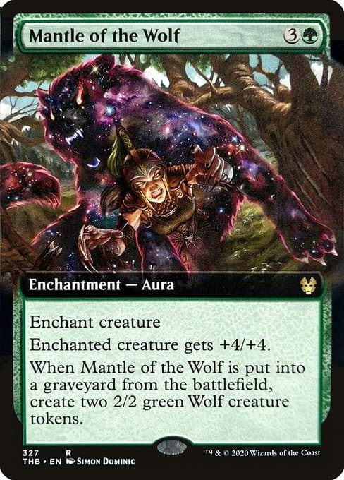 Mantle of the Wolf from Theros Beyond Death (Rare)