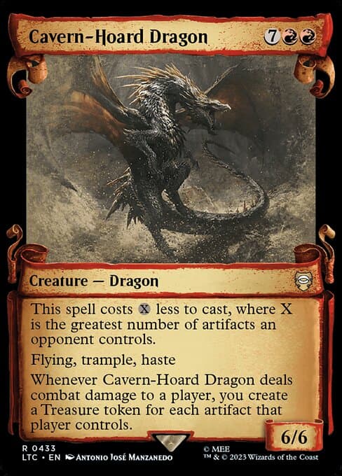 Cavern-Hoard Dragon from Tales of Middle-earth Commander (Rare)