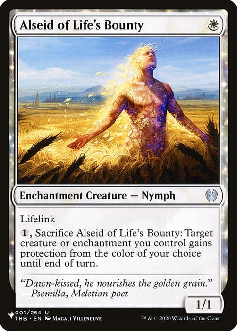 Alseid of Life's Bounty from The List (Uncommon)