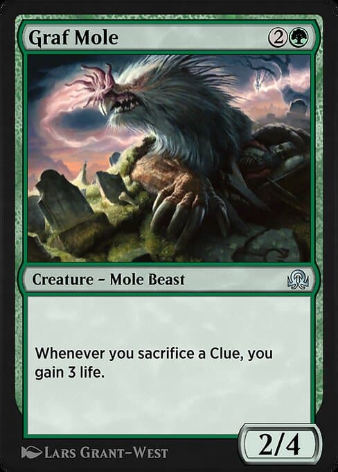 Graf Mole from Shadows over Innistrad Remastered (Uncommon)