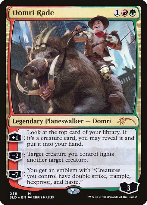 Domri Rade from Secret Lair Drop (Mythic)