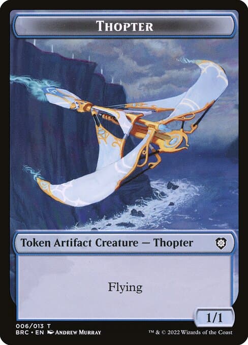 Thopter from The Brothers' War Commander Tokens (Common)