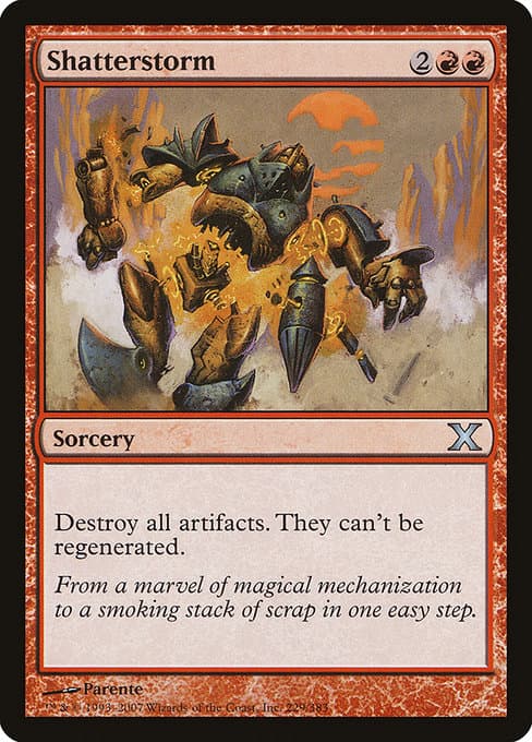 Shatterstorm from Tenth Edition (Uncommon)
