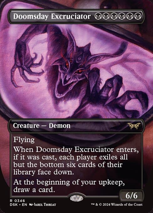 Doomsday Excruciator from Duskmourn: House of Horror (Rare)
