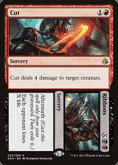 Cut // Ribbons from Amonkhet (Rare)