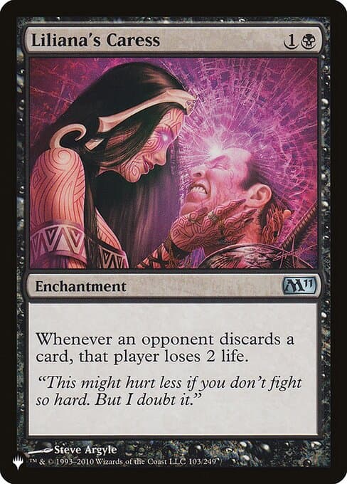 Liliana's Caress from The List (Uncommon)