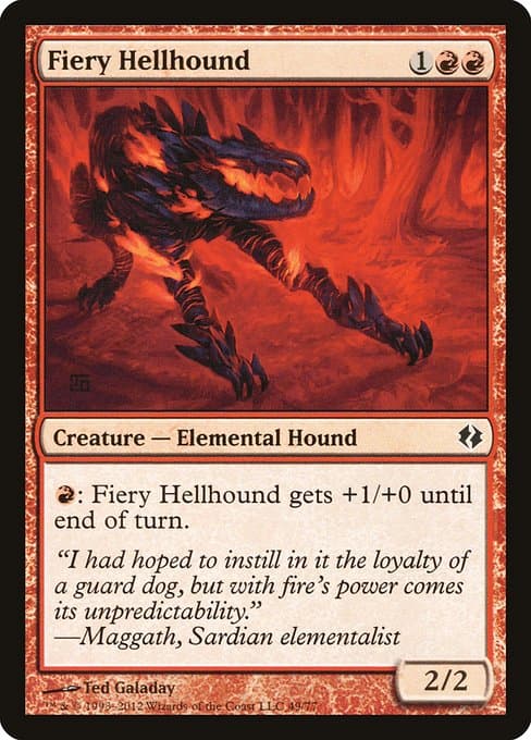 Fiery Hellhound (Common)
