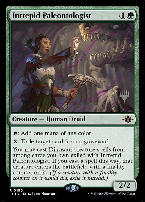 Intrepid Paleontologist from The Lost Caverns of Ixalan Promos (Rare)