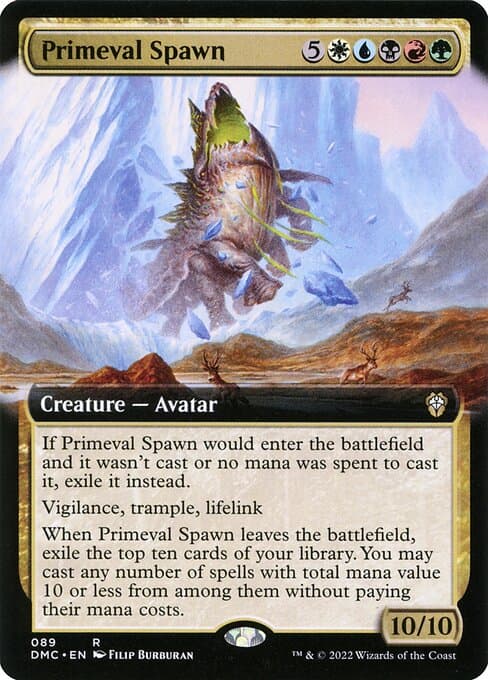 Primeval Spawn from Dominaria United Commander (Rare)
