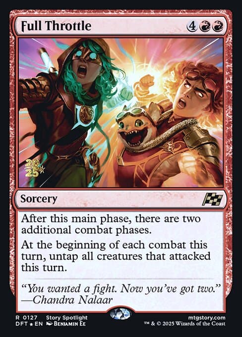 Full Throttle from Aetherdrift Promos (Rare)