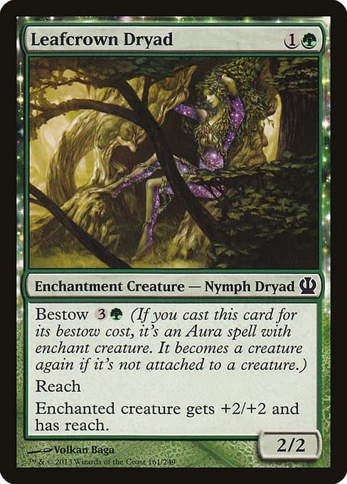Leafcrown Dryad from Theros (Common)
