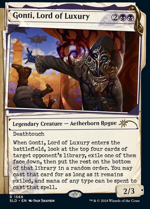 Gonti, Lord of Luxury from Secret Lair Drop (Rare)