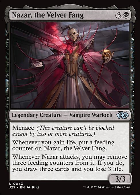 Nazar, the Velvet Fang (Uncommon)