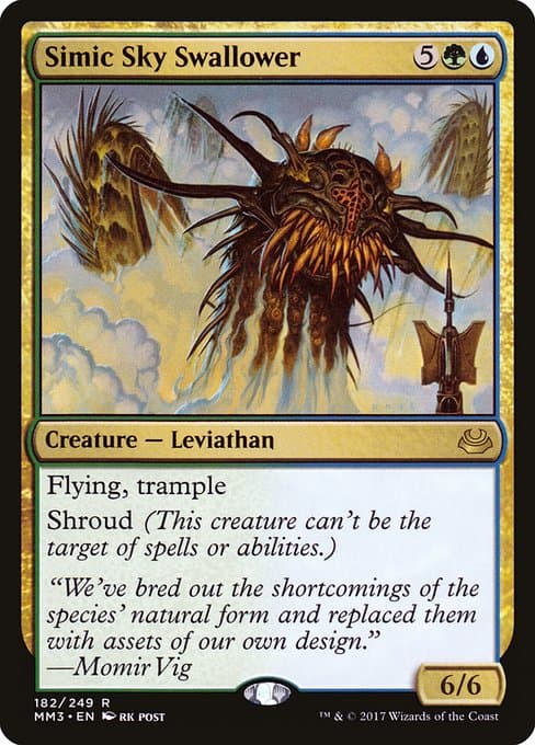 Simic Sky Swallower from Modern Masters 2017 (Rare)