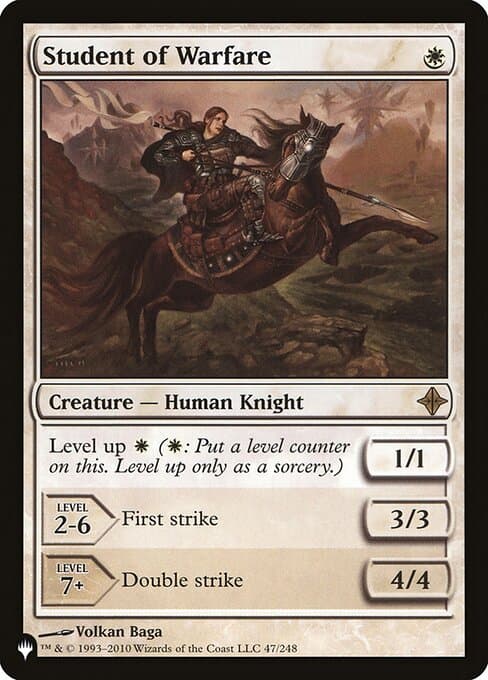 Student of Warfare from The List (Rare)