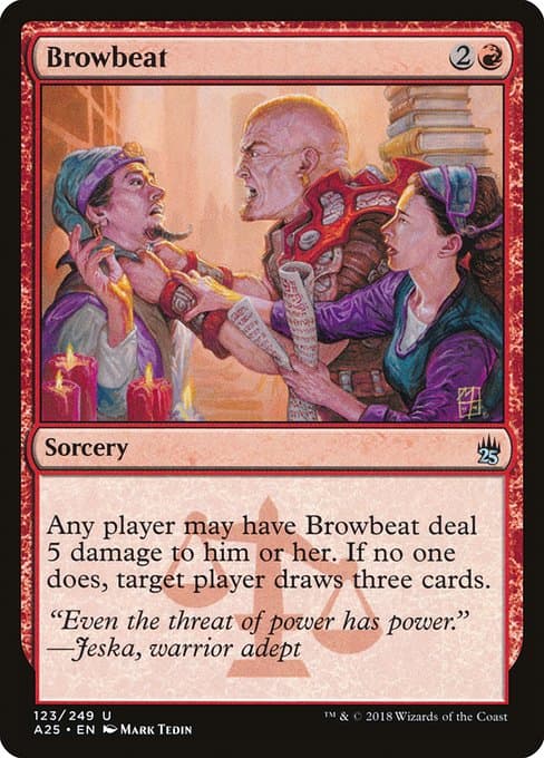 Browbeat from Masters 25 (Uncommon)