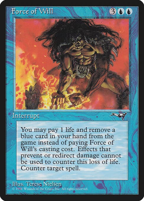 Force of Will from Alliances (Uncommon)