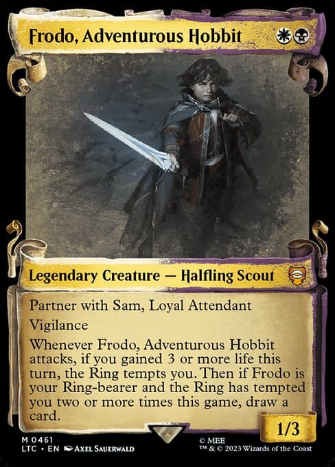 Frodo, Adventurous Hobbit from Tales of Middle-earth Commander (Mythic)