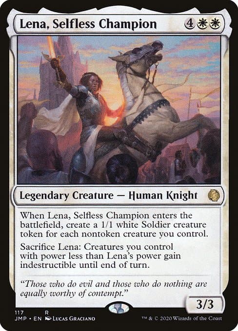Lena, Selfless Champion (Rare)