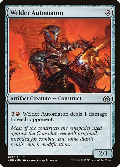 Welder Automaton from Aether Revolt (Common)