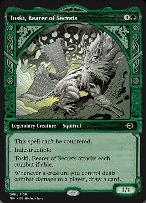 Toski, Bearer of Secrets from Magic Online Promos (Rare)