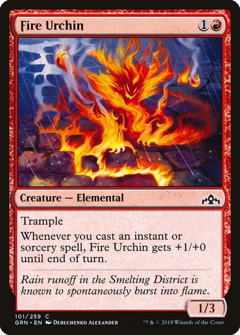 Fire Urchin from Guilds of Ravnica (Common)