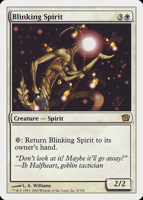 Blinking Spirit from Ninth Edition (Rare)