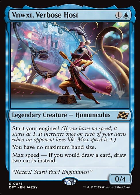 Vnwxt, Verbose Host from Aetherdrift Promos (Rare)