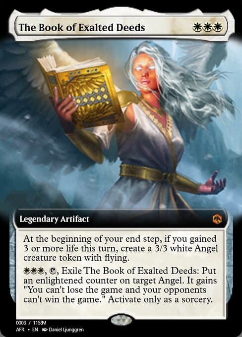 The Book of Exalted Deeds from Magic Online Promos (Mythic)