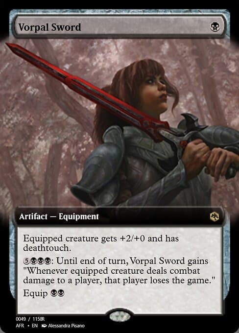 Vorpal Sword from Magic Online Promos (Rare)