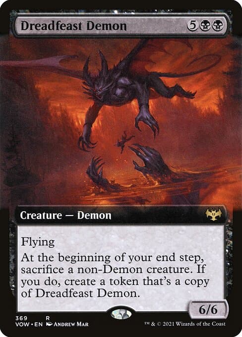 Dreadfeast Demon from Innistrad: Crimson Vow (Rare)